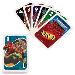 jeu : UNO - Masters of the Universe jeu de cartes éditeur : Mattel Games version multilingue