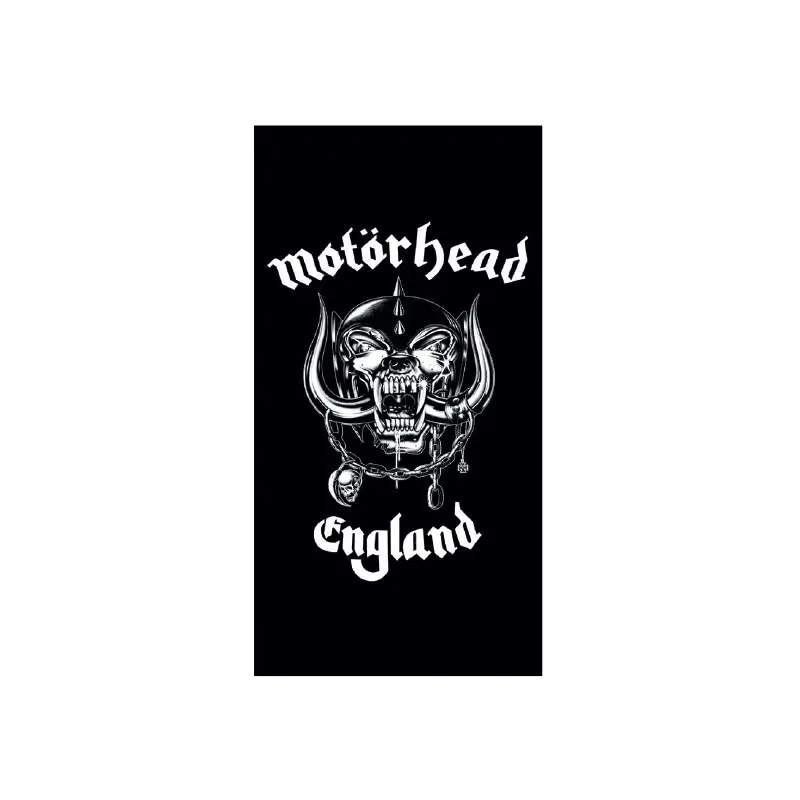 Motörhead serviette de bain Logo 150 x 75 cm | 4039103998347