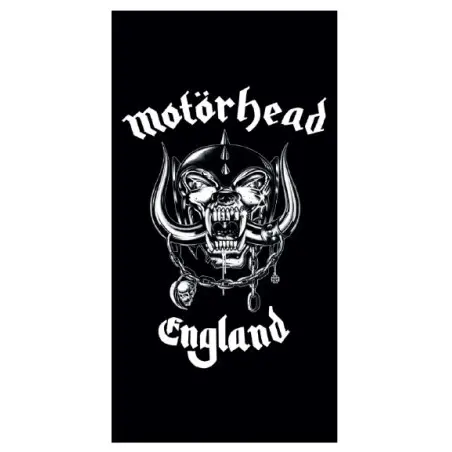 Motörhead serviette de bain Logo 150 x 75 cm | 4039103998347