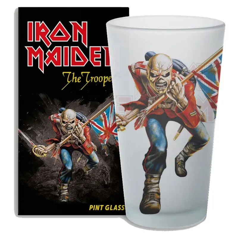 Iron Maiden verre The Trooper | 4039103997029