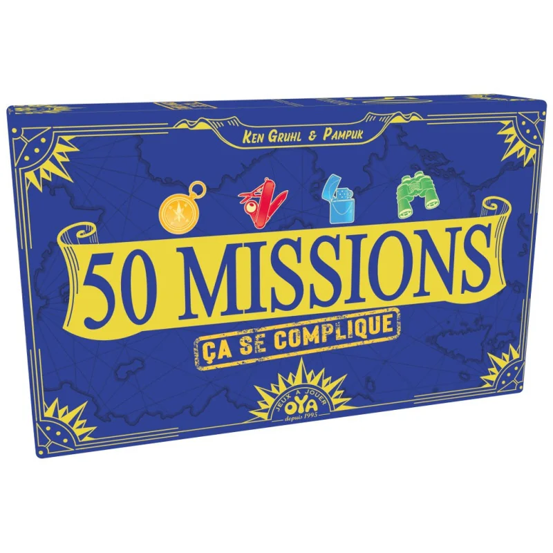 jeu : 50 Missions  - Ca se complique
éditeur : Oya
version française
