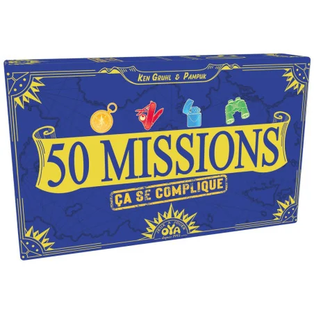 jeu : 50 Missions  - Ca se complique
éditeur : Oya
version française