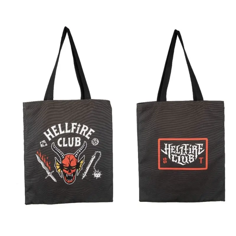 Stranger Things sac shopping Hellfire Club | 3328170025805