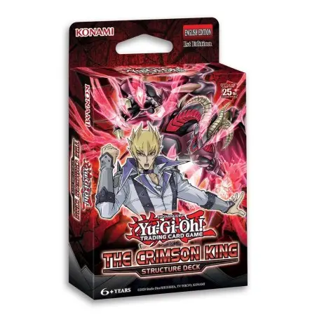 Yu-Gi-Oh! TCG présentoir Structure deck The Crimson King (8) *ANGLAIS* | 4012927161753