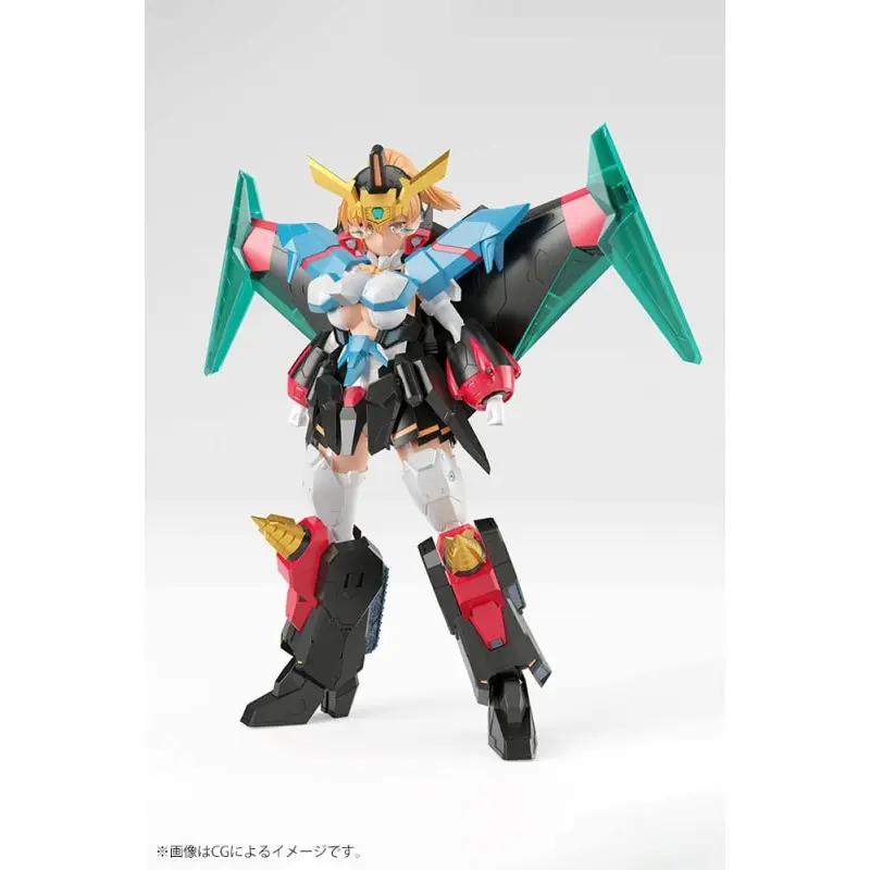 The King of Braves GaoGaiGar figurine Plastic Model Kit Cross Frame Girl Star Gaofighgar 19 cm | 4934054027019