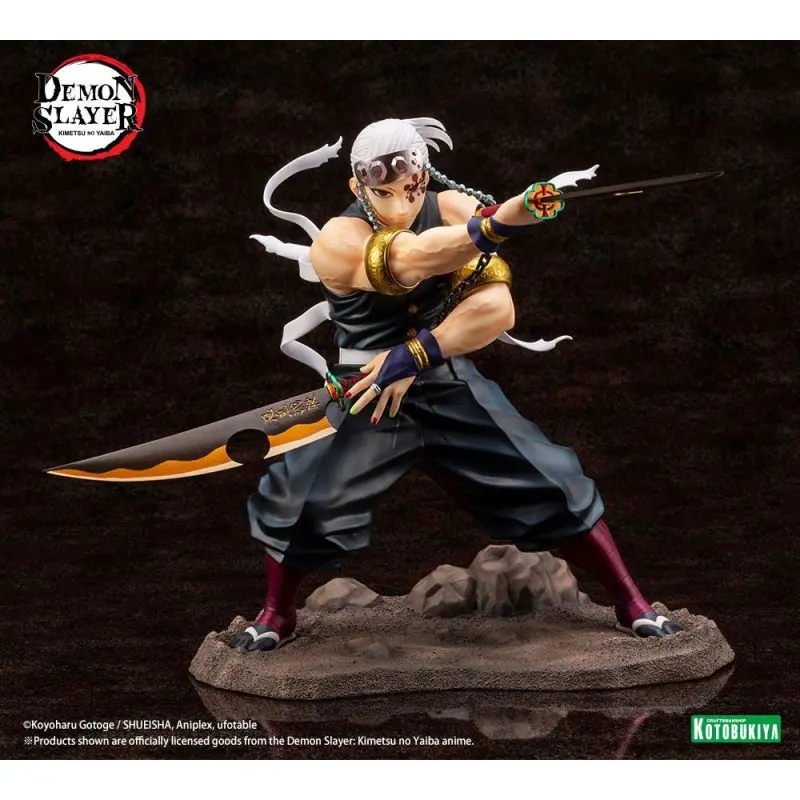 Demon Slayer: Kimetsu no Yaiba statuette PVC ARTFXJ 1/8 Tengen Uzui Regular Edition 23 cm | 0000064411183