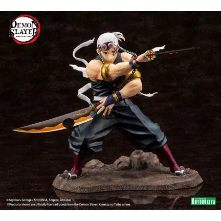 Demon Slayer: Kimetsu no Yaiba statuette PVC ARTFXJ 1/8 Tengen Uzui Regular Edition 23 cm | 0000064411183