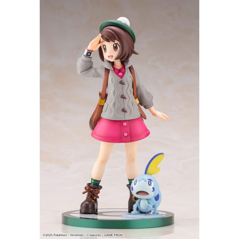 Pokémon statuette PVC ARTFXJ 1/8 Gloria & Larméléon 21 cm | 4934054067701