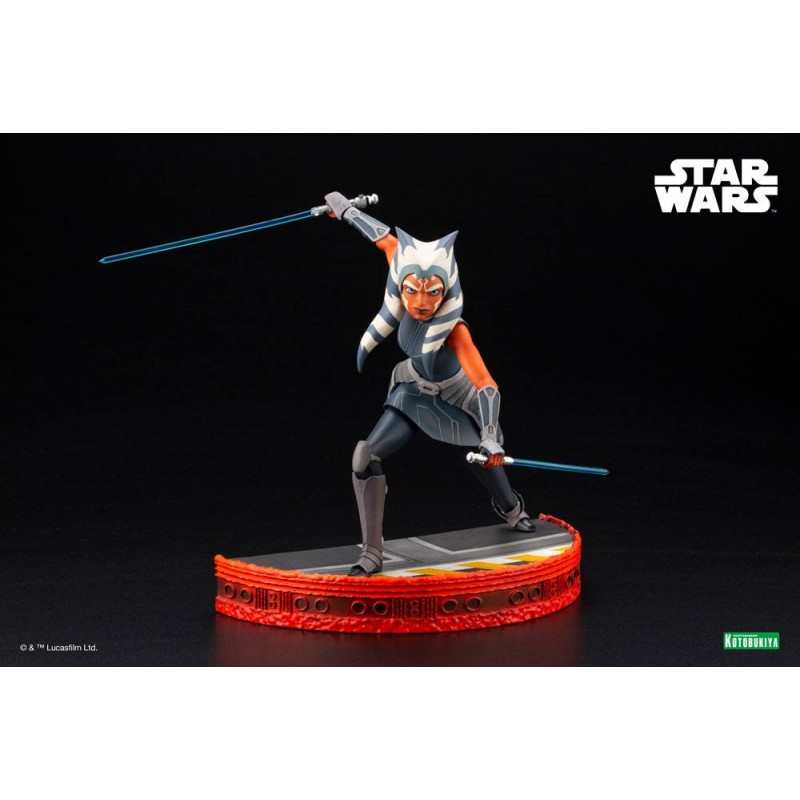 Star Wars The Clone Wars statuette PVC ARTFX 1/7 Ahsoka Tano Escape from the Clones 24 cm | 4934054030675