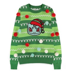 Pokemon Sweatshirt Christmas Jumper Bulbasaur (M)