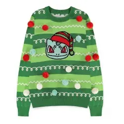 Pokemon Sweatshirt Christmas Jumper Bulbasaur (S)