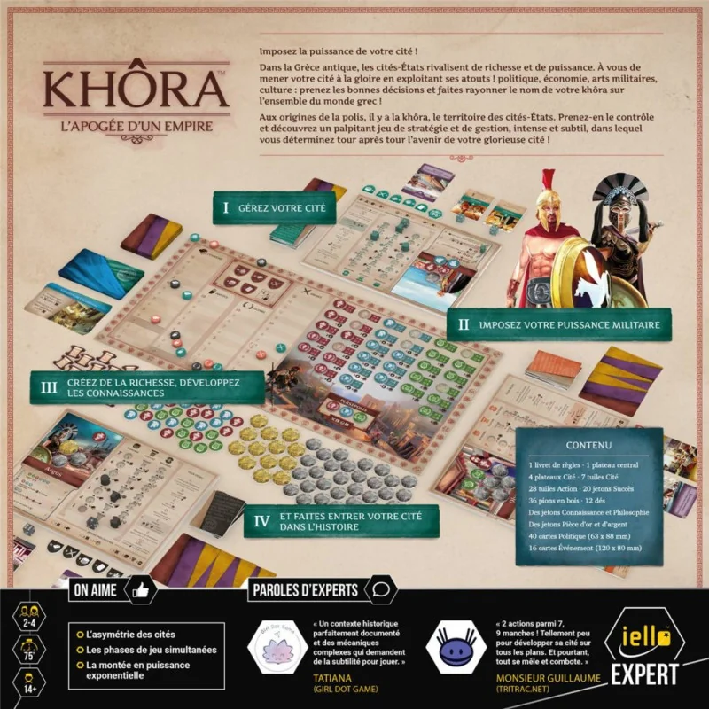 game: Khora: The Peak of an Empire
Publisher: Iello
English Version