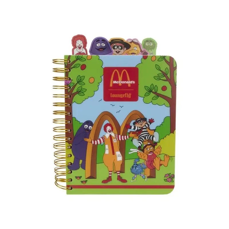 McDonalds by Loungefly carnet de notes Lunchbox Gang Tab | 0671803490802