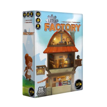 Spel: Little Factory
Uitgever: Iello
Engelse versie