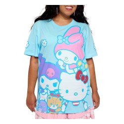 Sanrio by Loungefly Tee T-Shirt Unisexe Sanrio & Friends  (L)