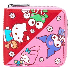 Sanrio by Loungefly Porte-monnaie Hello Kitty & Friends Color Block 