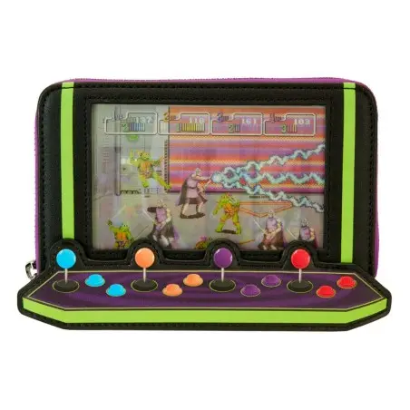 Tortues Ninja by Loungefly Porte-monnaie 40th Anniversary Vintage Arcade  | 0671803507210