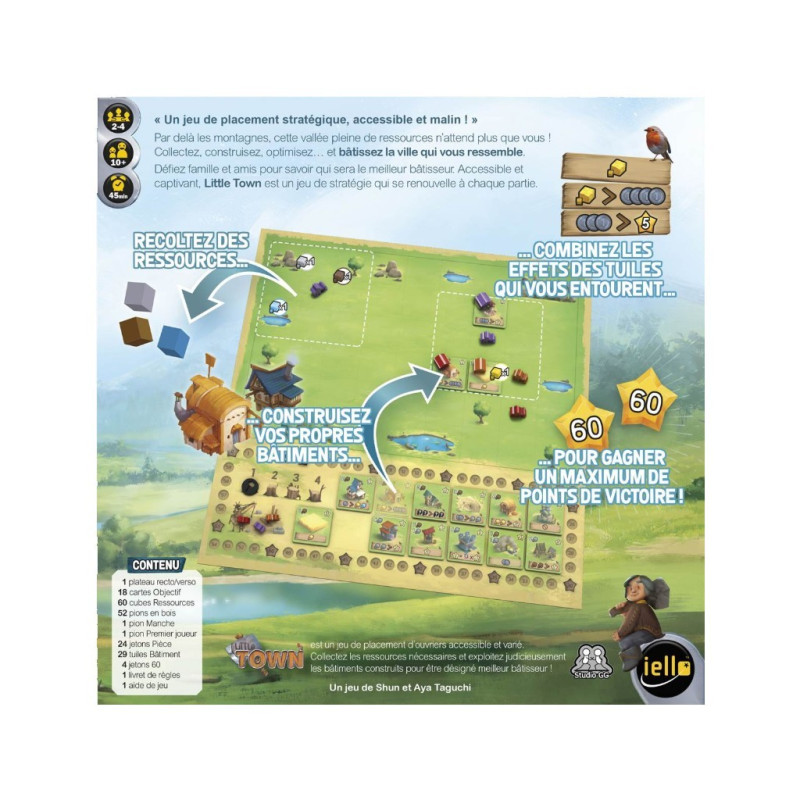 jeu : Little Town
éditeur : Iello
version française