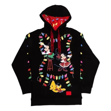 Disney by Loungefly veste à capuche Mickeys Light Up Decorations  (S) | 0671803528758