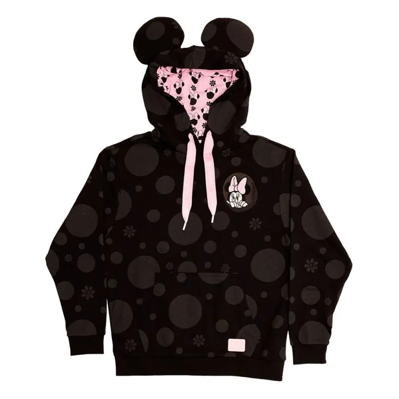 Disney by Loungefly sweater à capuche Unisexe Minnie Rocks the Dots Florals (L) | 0671803534896