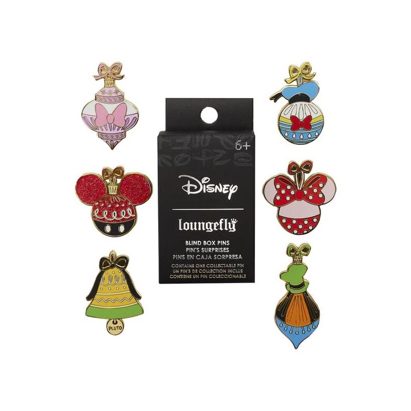 Disney by Loungefly assortiment pin's émaillés Blind Box Mickey and friends Ornaments (12) | 0671803441323