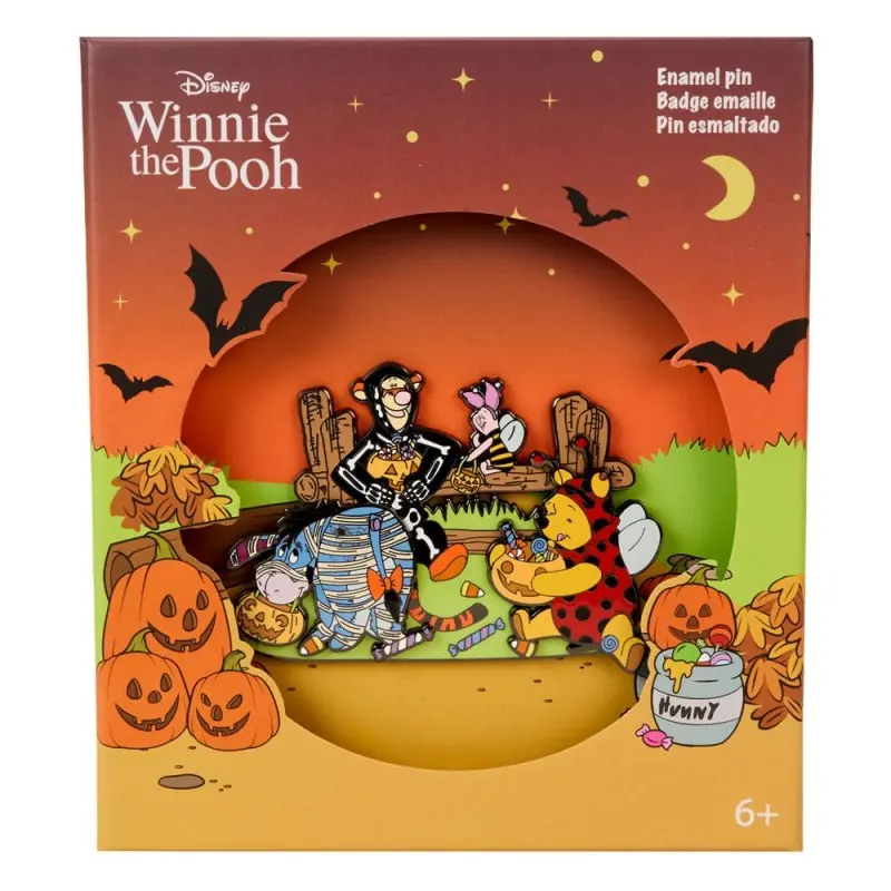 Disney by Loungefly pin's émaillé Winnie the Pooh Trick R Treat Moving Limited Edition 8 cm  | 0671803524392