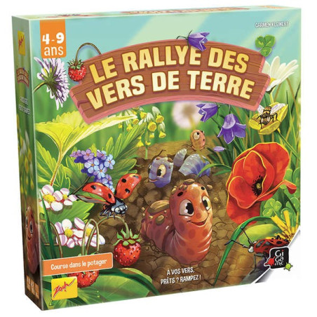 Le Rallye des Vers de Terre éditeur : Gigamic version française Le Rallye des Vers de Terre éditeur : Gigamic version française