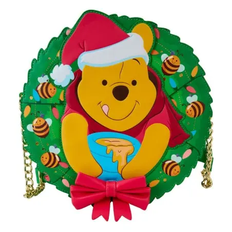 Disney by Loungefly sac à bandoulière Winnie the Pooh Stuck in Wreath | 0671803527034