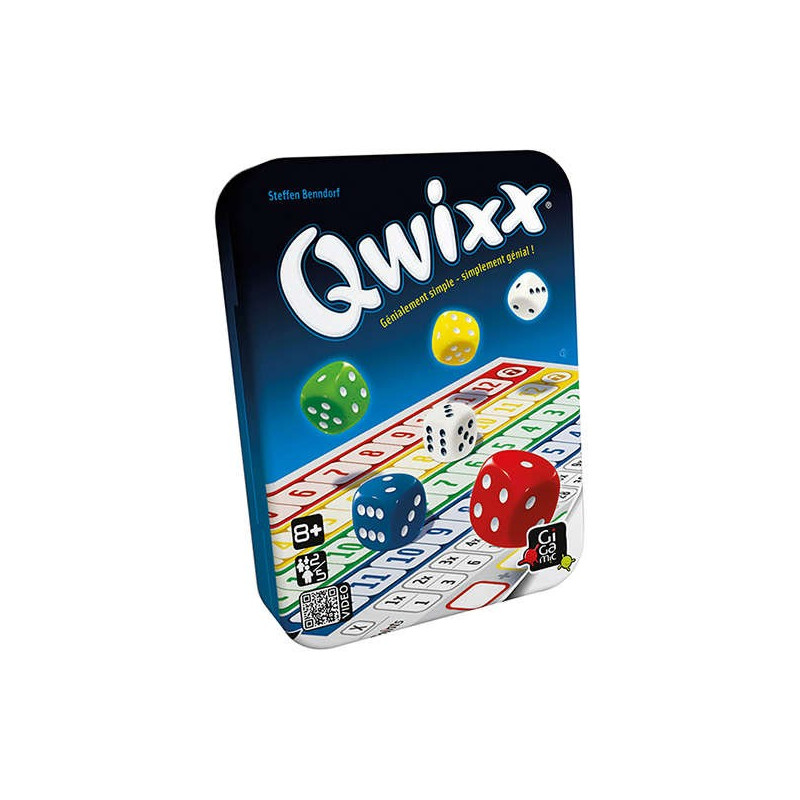jeu : Qwixx éditeur : Gigamic version française