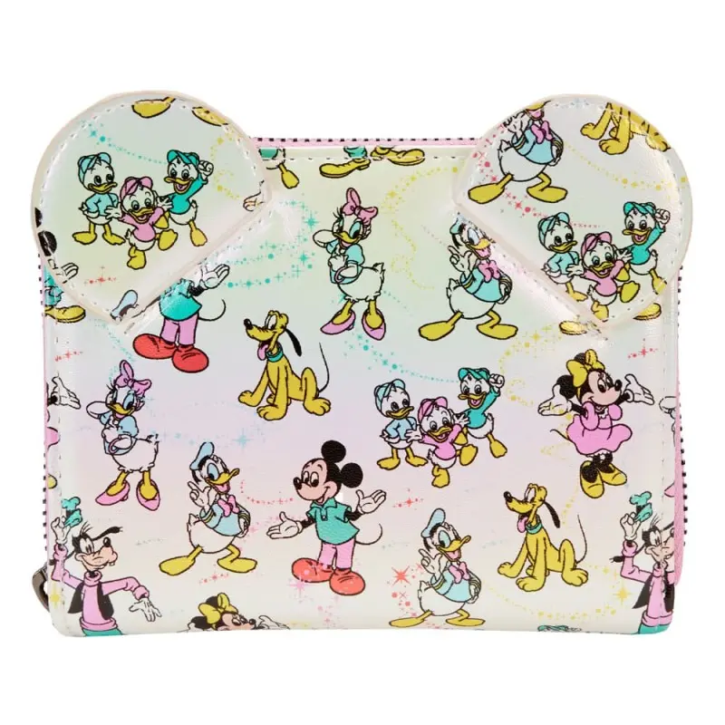 Disney by Loungefly Porte-monnaie Mickey & Friends 100th Anniversary AOP | 0671803476523