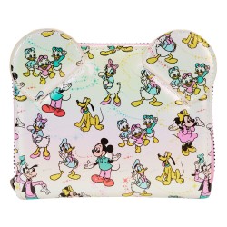 Disney by Loungefly Porte-monnaie Mickey & Friends 100th Anniversary AOP