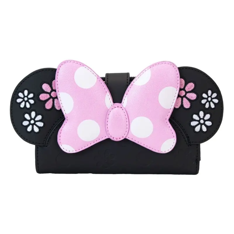 Disney by Loungefly Porte-monnaie Minnie Floral Rock the Dots Flap | 0671803534261