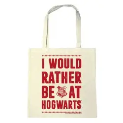 Harry Potter sac shopping I Would Rather Be At Hogwarts | 4045846354708