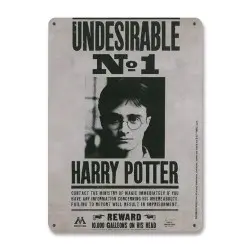 Harry Potter panneau métal Undesirable No. 1 15 x 21 cm | 4045846388222