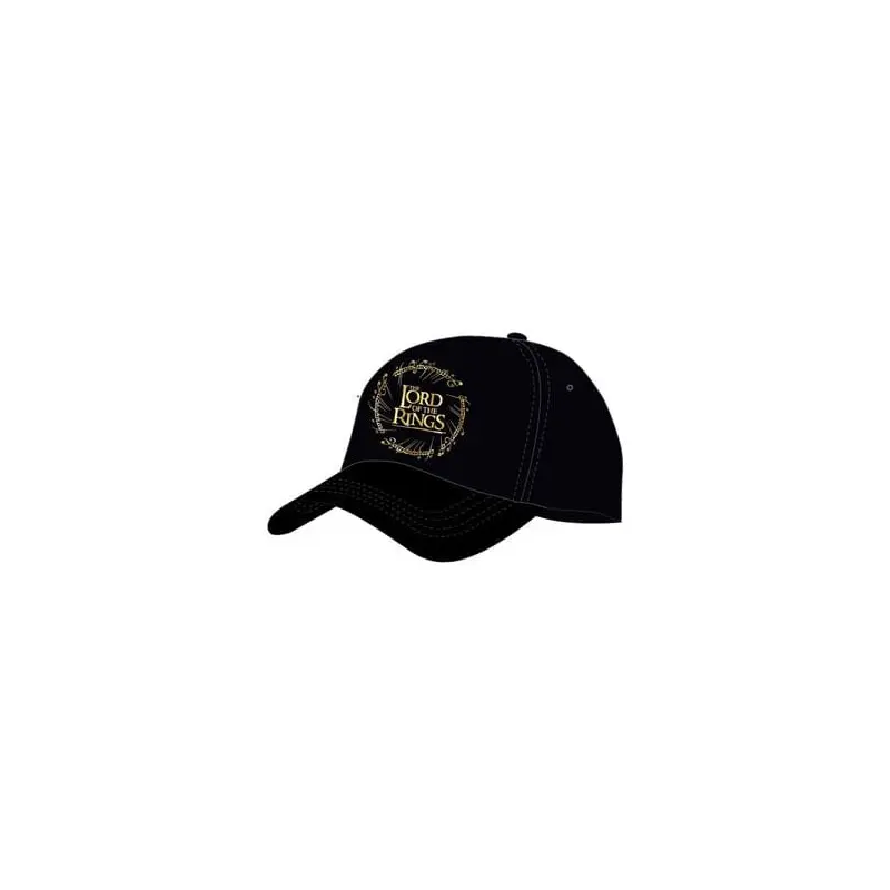 Le Seigneur des Anneaux casquette hip hop Cap Gold Logo | 5056688575502