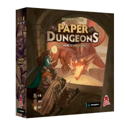 jeu : Paper Dungeons éditeur : Super Meeple version française