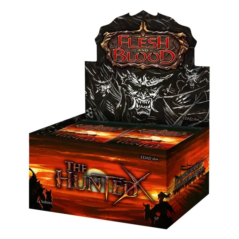 Flesh and Blood TCG The Hunted Display Booster Stand (24) *SPANISH* | 9421037053226