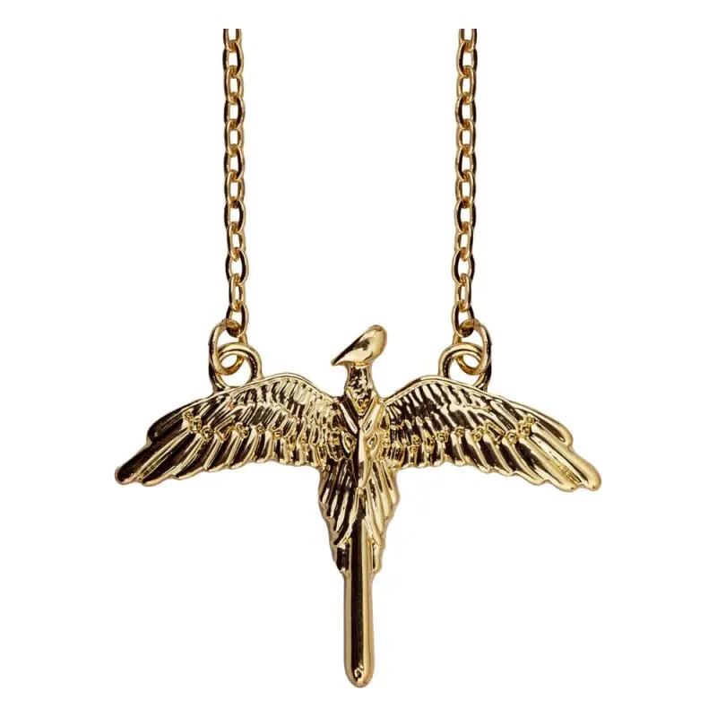 Harry Potter pendentif et collier Fawkes | 4895205616486