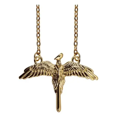 Harry Potter pendentif et collier Fawkes | 4895205616486