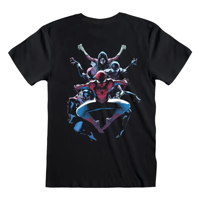 Spider-Man T-Shirt Spiderverse Back (L) | 5056688554859