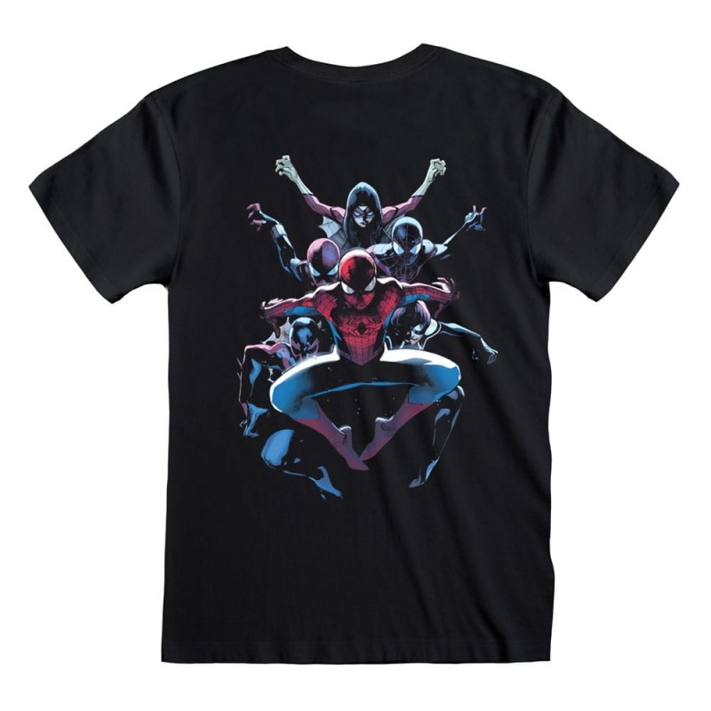 Spider-Man T-Shirt Spiderverse Back (M) | 5056688554842