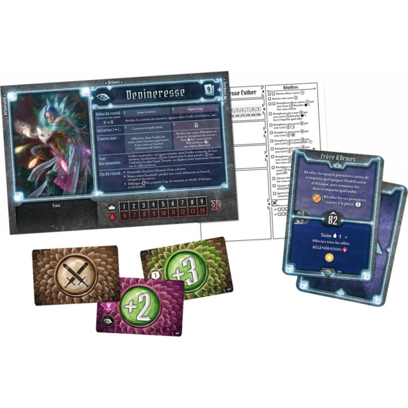 jeu : Gloomhaven - Ext. Les Cercles Oubliés
éditeur : Cephalofair Games
version française