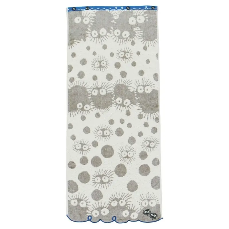 Mon voisin Totoro serviette de toilette Kurosuke 34 x 80 cm | 4992272572810