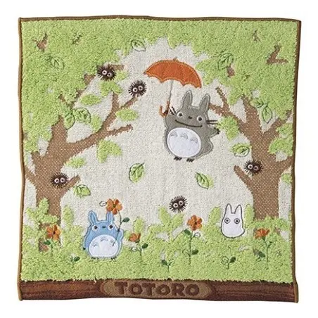 Mon voisin Totoro serviette de toilette mains Shade of the Tree 25 x 25 cm | 4992272672299