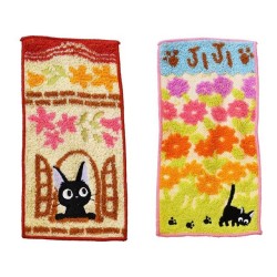 Kiki la petite sorcière pack 2 serviettes de toilette mains Jiji 20 x 10 cm