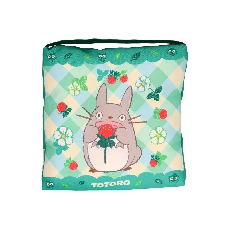 Mon voisin Totoro coussin Totoro & Strawberries 30 x 30 x 5 cm | 4992272725230