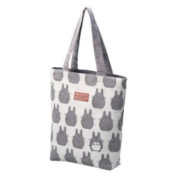 Mon voisin Totoro sac shopping Silhouette Totoro Gris