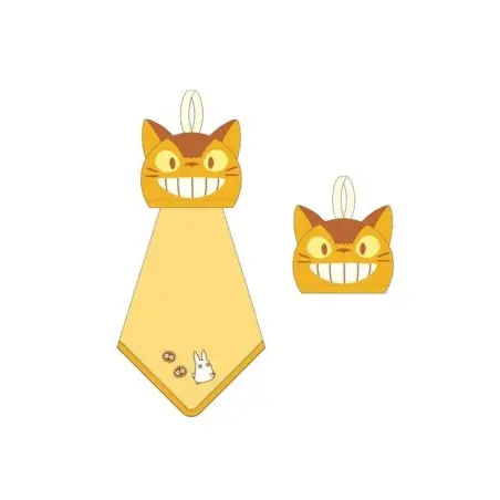 Mon voisin Totoro serviette de toilette mains Pop-Up Catbus 25 x 25 cm | 4992272754452
