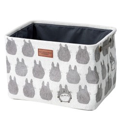 My Neighbor Totoro Storage Box Silhouette Totoro Grey 