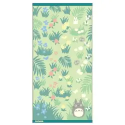 Mon voisin Totoro Grande serviette de toilette Totoro & Butterfly 60 x 120 cm | 4992272922110